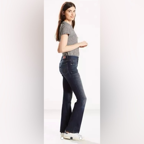 515 Bootcut Women's Jeans - Dark Wash 16 - Picture 1 of 8